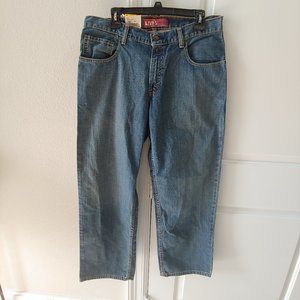 Levis Strauss 550 Sz 14 Husky 33 X 28 Womens Jeans